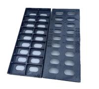 VLKLPZAHAK Cast Iron Channel Drain Grate 20x8in 20x10in 20x12in 20x14in Trench Cover, Outdoor Sewer Drainage Grates For Driveway Concrete Floor(60x60cm-24x24in)