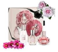 VlKT0R & R0LF Women EAU De Parfum handy, travel-sized Mini Fragrance. V Rolf FlBomb Trio Set 3X7ml(Flower+ bomb Ruby Orchid+ Fbomb Nectar Viktor luxurious gift set