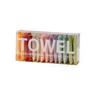 Vllcsla Compressed Towel for Travel 1 Week, Disposable Towels Tablets 24x30 cm After Absorption, Compressed Cotton Wipes, Portable Face Washcloth Reusable for Travel, Camping, Hiking, Outdoor