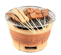Vllentin Clay Charcoal Stove,Portable Clay Charcoal Stove,Multi-functional Clay Stoves For Outdoor Barbecue,with Baking Tray,for Outdoor,Indoor Cooking,Outdoor Camping And Garden