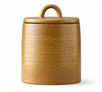 Vllentin Japanese ceramic tea canister, Japanese Ceramic Sealed Tea Caddy