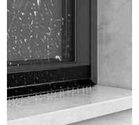 Vllentin Rubber Rain Diverter Guards,Outdoor Self-Adhesive Rain Deflector,Rains Deflectors For Exterior Doors,Not Prone To Aging,For Sealing Door And Window Edges