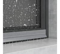 Vllentin Rubber Rain Diverter Guards,Outdoor Self-Adhesive Rain Deflector,Rains Deflectors For Exterior Doors,Not Prone To Aging,For Sealing Door And Window Edges