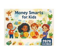 Vllold 2026 Kids Calendar | Interactive Money Calendar | Creative Interactive Educational Planner for Classroom Study Room School