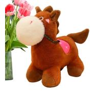 Vllold Animal Plush Doll,Stuffed Plush Horse Animal - Soft Huggable Companion Calm Down Decoration for Couch Car Seat Sisters Friends Girlfriend Boys Girls