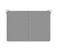 Vllold Cat Litter Mats | 24 x17inches Cat Litter Trapping Mat | Scratch-Resistant Feeding Tray Cover Pads for Pet Floor Corner Food Water