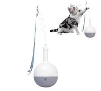 Vllold Cat Puzzle Feeder | Interactive Feeder for Cat | Indoor Kitten Automatic Ball Teaser,for Training Eating Boredom Relief Indoor Outdoor Kitten Stimulation