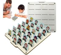 Vllold Guess Board Game - Family Classic Board Games,Fun Educational Interactive Activity for Boys Girls Logical Thinking Training Travel Party Toy
