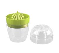 Vllold Lemon Juicer,Small Lemon Juicer Squeezer, Measuring Cup - Multifunctional Portable Lemon Press Kitchen Gadgets, Fruit Squeezer for Lemon Lime Orange