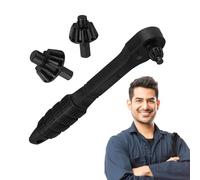 Vllold Ratchet Drill Chuck | 2 in 1 Ratchet Drill Chuck Key Spanner | Double Head Replacement Parts Ergonomic Power Tools Accessories for Mechanics Construction Home