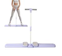 Vllold Ski Machine, Inner Thigh Folding Exerciser, Multipurpose Body Shaping Ski Trainer for Yoga Cardio Gym Indoor Rehabilitation Home Pilates Workout