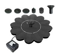 Vllold Solar Bird Bath Fountain,Birdbath with Solar Fountain - Silent Outdoor Water Feature for Landscape Birdbath Deck Backyard Porch Yard Pool Pond Garden Decor