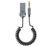 Vllold Wireless Receiver - Automobile Audio Transmitter - Noise-Cancelling, Long-Range Connection, Plug-and-Play Automotive Interior Accessories for Taxi Cabs Outdoor Adventures