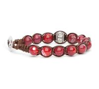 VLNET Genuine Tibetan Silver and Natural Stone Prayer Wheel Bracelet Unisex One Size Fits All Blessed by Tibetan Monks, Taglia Unica, Cotton, No Gemstone