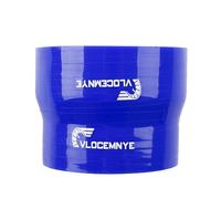 VLOCEMNYE Silicone Straight Coupler Hose,ID 1 1/2"(38mm)-2"(51mm) inch,Length 0.249ft (76mm),4-Ply Reinforced Turbo/Intercooler/Intake Piping Coupler Industrial Hydraulic Hoses Blue