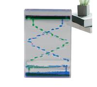 Vloeibare Timer - Handolietimer Van Acryl, Kalmerend Speelgoed Voor Kinderen, Volwassenen, Sensorische Vloeistofbewegingswatertimers, Bureaudecoratie, Focus, Ontspanning, Meditatie, Klaslokaal, Leuk C