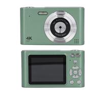 Vlog Camera, Digital Camera with 48MP Music Player for Home (Green)