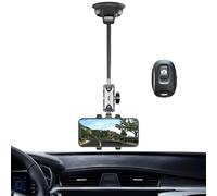 Vlog Recording Phone Holder Car - Suction Mount Phone Stand For & Video Calls | Widely Adaptable Versatile Cell Phone Mount For Dashboard, Windshield, Travel, Car Accessories For All Smartphones