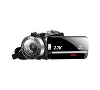 Vlogging Camera, 2 PCS Video Camcorder Webcam Digital Zoom Camera 3.0 Inch Touch Screen Night Vision Video Digital