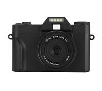Vlogging Camera, 4K and 16X Digital Zoom Digital Camera, 3.0 Inch Ultra HD IPS Screen with Complementary Light,180 Degree Flip Screen, for Photography Travel Vlogging
