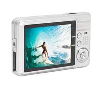 Vlogging Camera, 8X Zoom HD 1080P Digital Camera 2.7 Inch TFT LCD Screen with Carry Bag Wrist Strap for Travel