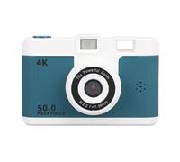 Vlogging Camera,Digital Camera 1080P 50MP HD Dual Lens 16X Digital Zoom Anti Shake Compact Camera with MP3 Games for Photography Video Vlogging (Green)