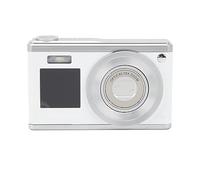 Vlogging Camera, Intelligent Anti Shake Digital Camera Auto Focus 750mAh for Travel (White)