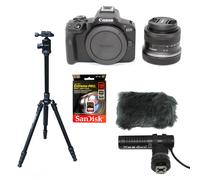 Vlogging Canon EOS R50 Mirrorless Camera Kit