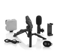 Vlogging Kit with Light, Microphone and Remote Control Plodni InnovaGoods 6 Pieces