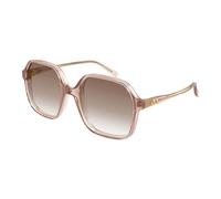 VLogo Geometric-frame Sunglasses - female - Valentino - Sunglasses - Pink - 56 MM - Accessories 56 MM