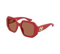 VLogo Geometric-Frame Sunglasses - female - Valentino - Sunglasses - Red - 55 MM - Accessories 55 MM