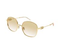 VLogo Geometric-frame Sunglasses - female - Valentino - Sunglasses - Yellow - 57 MM - Accessories 57 MM