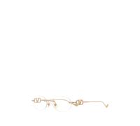 VLogo Oval Sunglasses - female - Valentino Garavani - Sunglasses - Beige - ONE SIZE - Accessories ONE SIZE