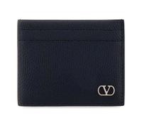VLogo Signature Card Holder - male - Valentino Garavani - Wallets & Cardholders - Blue - ONE SIZE - Accessories ONE SIZE