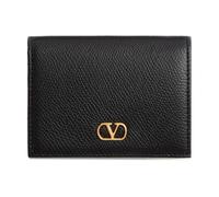 Vlogo Signature Flap French Wallet - female - Valentino - Wallets & Cardholders - Black - ONE SIZE - Accessories ONE SIZE