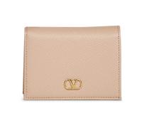 VLogo Signature Grainy Calfskin Wallet - female - Valentino Garavani - Wallets & Cardholders - Pink - ONE SIZE - Accessories ONE SIZE