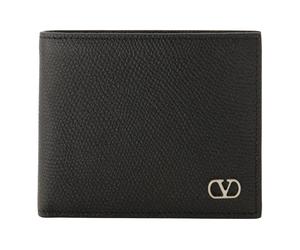 Vlogo Signature Grainy Calfskin Wallet - male - Valentino Garavani - Wallets & Cardholders - Black - ONE SIZE - Accessories ONE SIZE