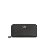VLogo Signature Zip Wallet - female - Valentino Garavani - Wallets & Cardholders - Black - ONE SIZE - Accessories ONE SIZE