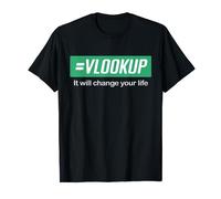 Vlookup It Will Change Your Life Shirt CPA Funny Excel T-Shirt