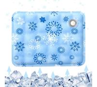 VLQXKDPOI Dog cooling pad, Cooling Mat - Self-Cooling Pet Pad, Waterproof Cold Blanket | Summer Kennel Liner, Reusable Bed Insert, Heat Imaging Surfaces, Indoor and Travel for Dogs(P)