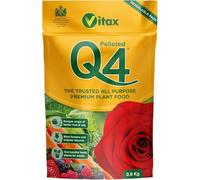 VLS© Q4 All Purpose Plant Food Enriched with Organic Nutrients Fertiliser Slow Release Bigger Yields Long Lasting Brighter Blooms
