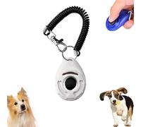 VLSQHNCF 1pcs Clicker Easy to Use with Button Dog Training Accessories Strong and Long-Lasting,Training and Behavior