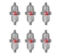 VLSQHNCF Aquarium Air 6 Pcs Control Valves 2 Way Control Regulator Accessories for Fish Tank