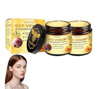 VLSVLS Bee Venom Comprehensive Cream, Professional Bee Venom Skin Repair & Therapy Treatment Cream, VLSVLS Bee Venom Skin Restoration Cream-50g, Natural Ingredients for All Skin Types (2 Pack)