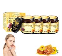 Vlsvls Bee Venom Cream, Vlsvls Bee Venom Skin Treatment Cream, bee venom Comprehensive cream, Repair, Moisturize and Lift 3 in 1, For Women and Men (4PCS)