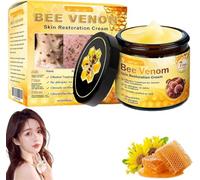 VLSVLS Bee Venom Skin Restoration Cream, Professional Bee Venom Skin Treatment Creams, Bee Venom Comprehensive Cream, Repair, Moisturize and Lift 3 in 1, Deeply Cleanses the Skin (1 Pcs)
