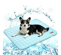 VLSVLS Pelsbarn Cooling Mat, Cooling Dog Beds for Dogs,Self Cool Dog Sofa Mat with Ice Silk Fabric,2025 New Pelsbarn Heatrelief Cool Dogs Mat,Foldable Large Coolbed,Durable Anti-Scratch Gel Pad(XL)