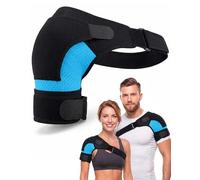 VLUNT Adjustable Shoulder Support Brace for Men Women Rotator Cuff Shoulder Brace for Left & Right Shoulder Compression Sleeve for Injury Prevention, Dislocated AC Joint, Tendonitis, Fracture, Sprain