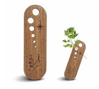 VlUNT Wooden Herb Stripper Tool Vegetable Leaf Separator Pottery Herb Peeler Tool Supplies Fun Kitchen Gadgets Exquisite Herb Stripper Bowl for Home Use Gift for Herbalist Chefs