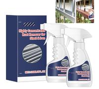 VLUVLA 2PCS Rust Remover for Metal, Fast-Acting Rust Removal Spray, Anti-Rust Converter for Steel, Iron & Tools, Easy to Use Rust Remover for Cars & Metal Surfaces, 120ml*2